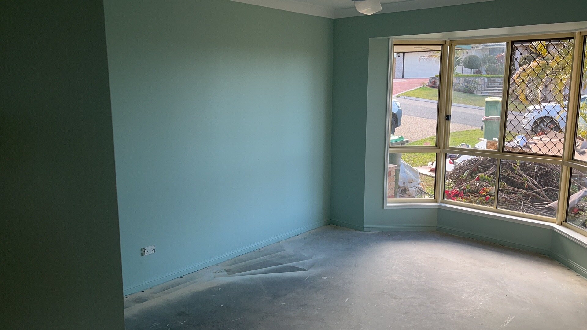 Painting completed project
